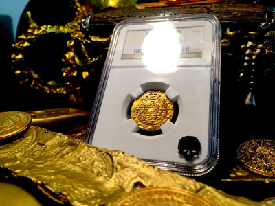 Peru  2 Escudos  1698  "2nd Finest- Royal Like!"  Lima Cut  NGC 63 13