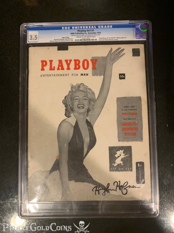 Playboy Magazine Issue #1 Marilyn Monroe SIGNED by Hugh Hefner 15