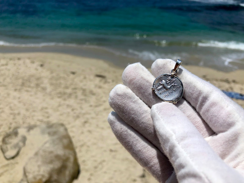 Phoenicia (Arados) Drachm 171BC "Bee" Ancient Pendant 4