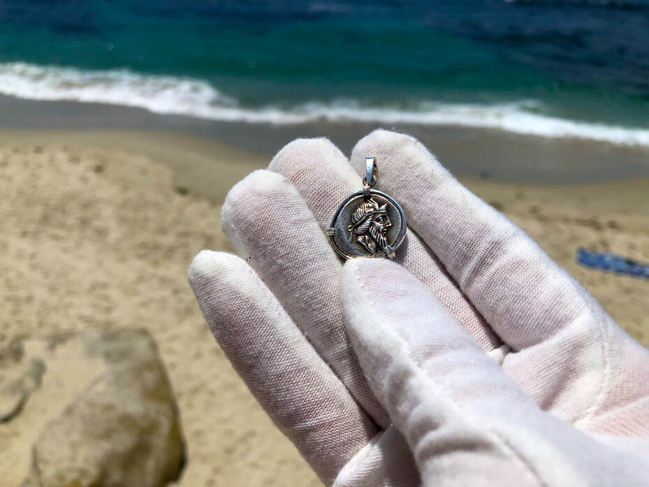 Roman Empire 90BC "Titus | Pegasus" Ancient Pendant