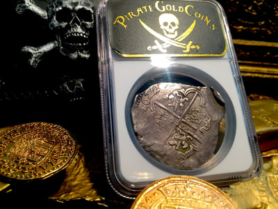 Spain 1622 "Full 4 Digit Date" 8 Reales NGC 50 4