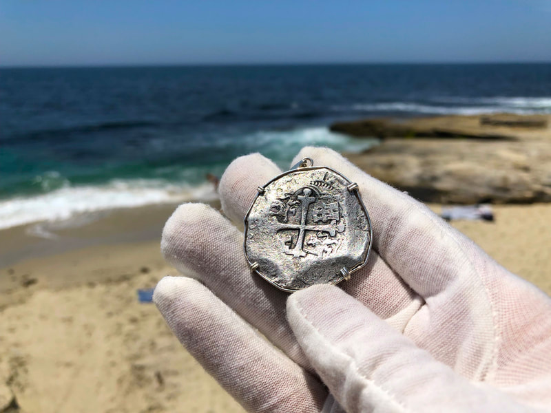 Mexico 8 Reales ND "Spice Islands Shipwreck 1629" Jewelry Treasure 4