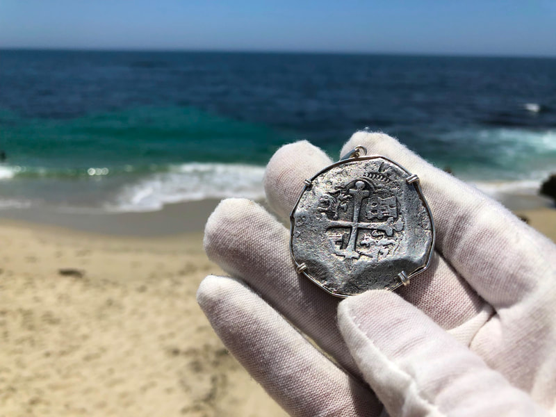 Mexico 8 Reales ND "Spice Islands Shipwreck 1629" Jewelry Treasure 5