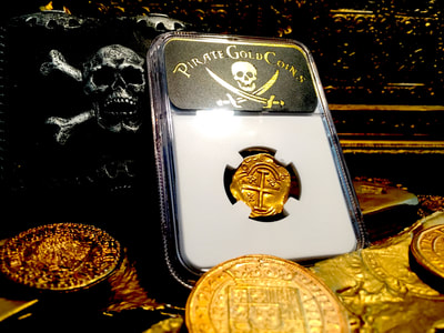 Colombia  2 Escudos  1665  "Partially Dated!"  NGC 64 8