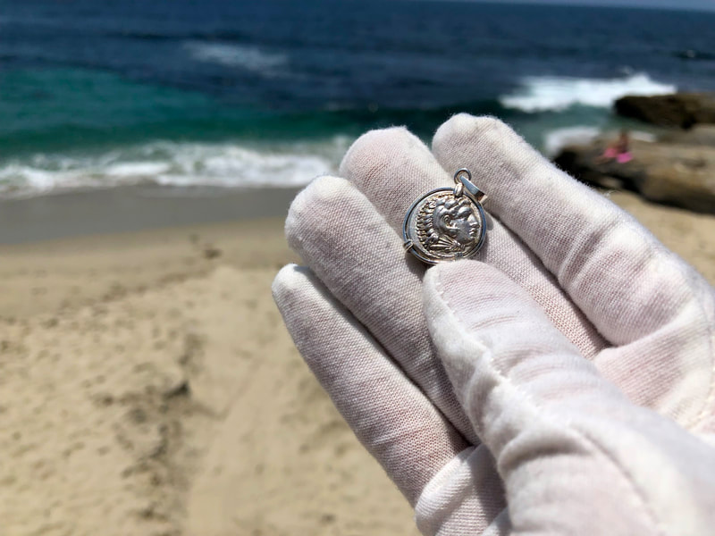 Roman Empire 336-323BC "Alexander the Great" Ancient Pendant 3