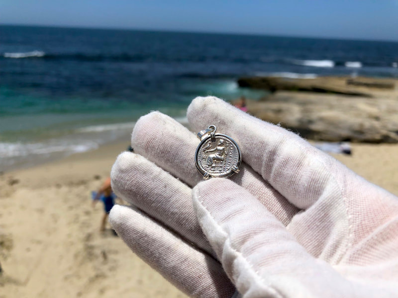 Roman Empire 336-323BC "Alexander the Great" Ancient Pendant 2