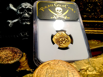 Spain 2 Escudos 1598-1621 "Philip II" NGC 30 Pirate Gold Coins Treasure 5