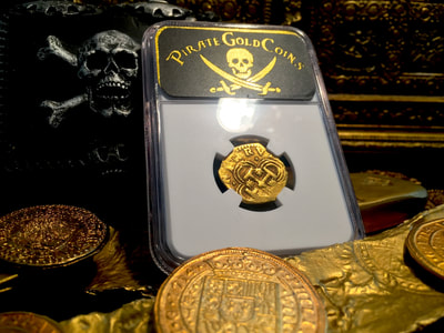 Spain 2 Escudos 1598-1621 "Philip II" NGC 30 Pirate Gold Coins Treasure 6