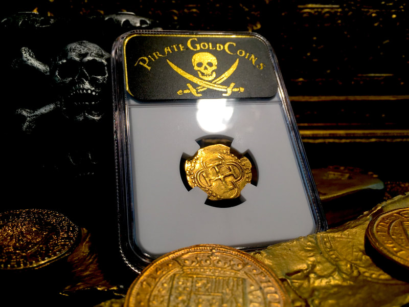 Spain  1 Escudo  1516-56  "Square D"  NGC 45 4