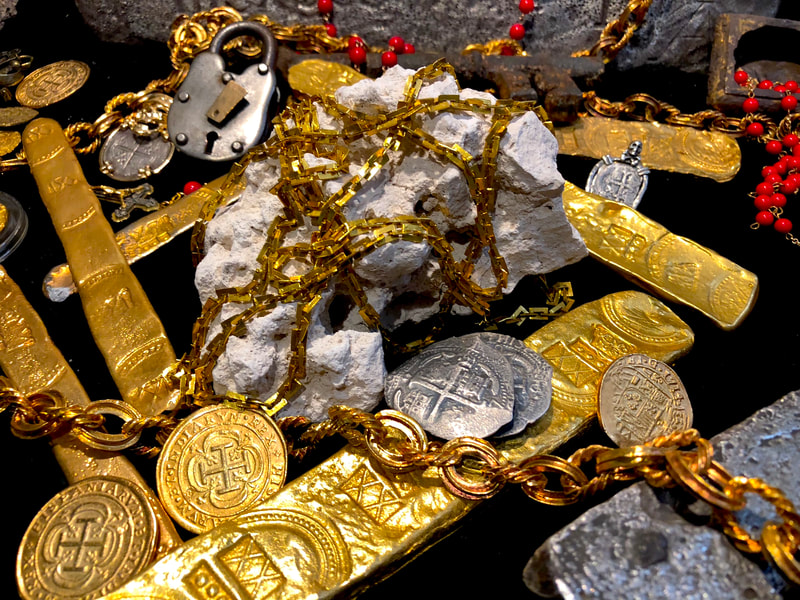 Gold Money Chain from Maravillas 1656 Shipwreck 66" Inches 5