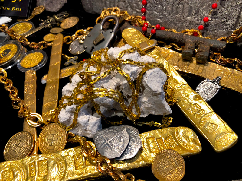 Gold Money Chain from Maravillas 1656 Shipwreck 66" Inches 13