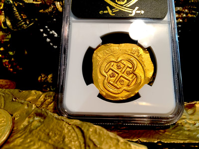 Mexico 8 Escudos "1715 Fleet" 1714 NGC 58 9