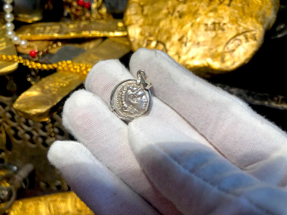 Roman Empire 336-323BC "Alexander the Great" Ancient Pendant