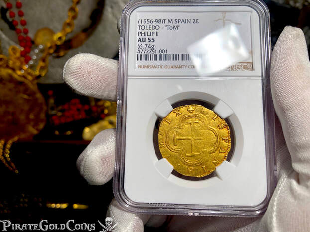 Spain 1556-98 2 Escudos 20