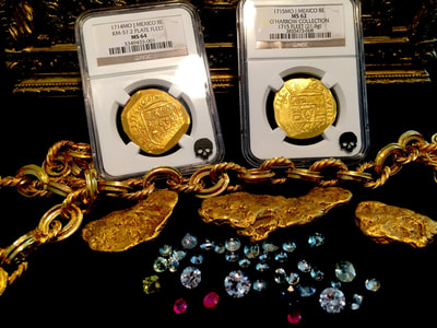 Mexico 1715  "Full Date - 1715 Plate Fleet Shipwreck"  NGC 62 20