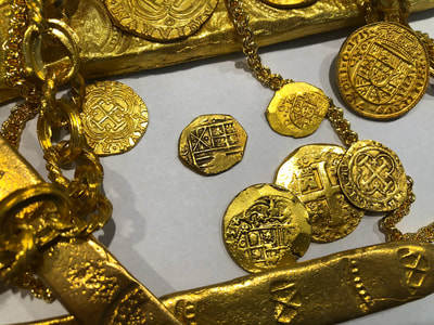 Colombia 2 Escudos 1700-13 "1715 Plate Fleet Shipwreck" NGC 53 4