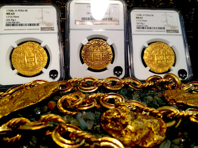 Peru 8 Escudos 1705 NGC 30 34