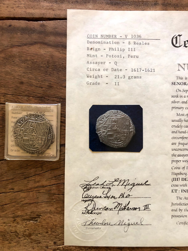 Peru 8 Reales ND "Atocha 1622 Shipwreck" Very Rare 3