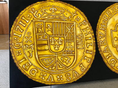 Treasure Paintings by JR Bissell Mexico 1711 Royal | JR Bissell Paintings 3