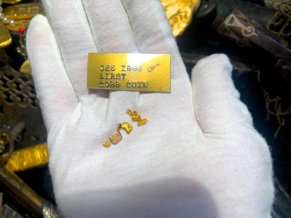 Seven Gold Nuggets From The 1715 Fleet Shipwreck