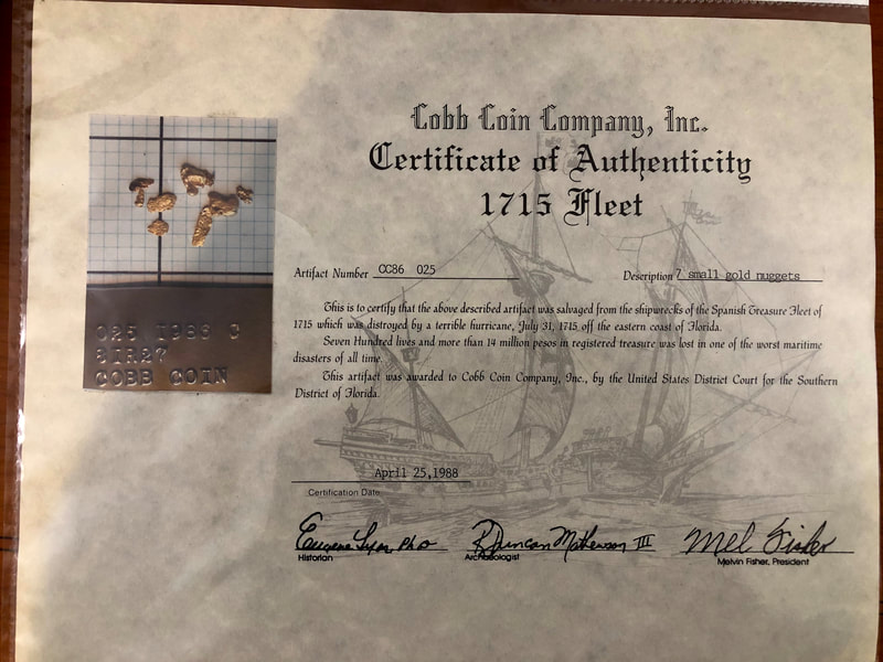 Seven Gold Nuggets From The 1715 Fleet Shipwreck 7