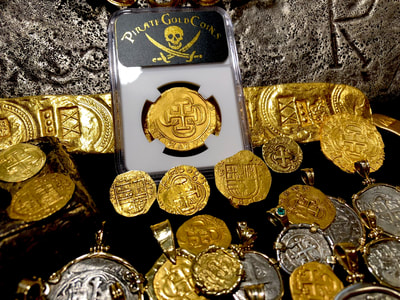 Mexico 8 Escudos 1715 "1715 Plate Fleet Shipwreck" NGC 61 12