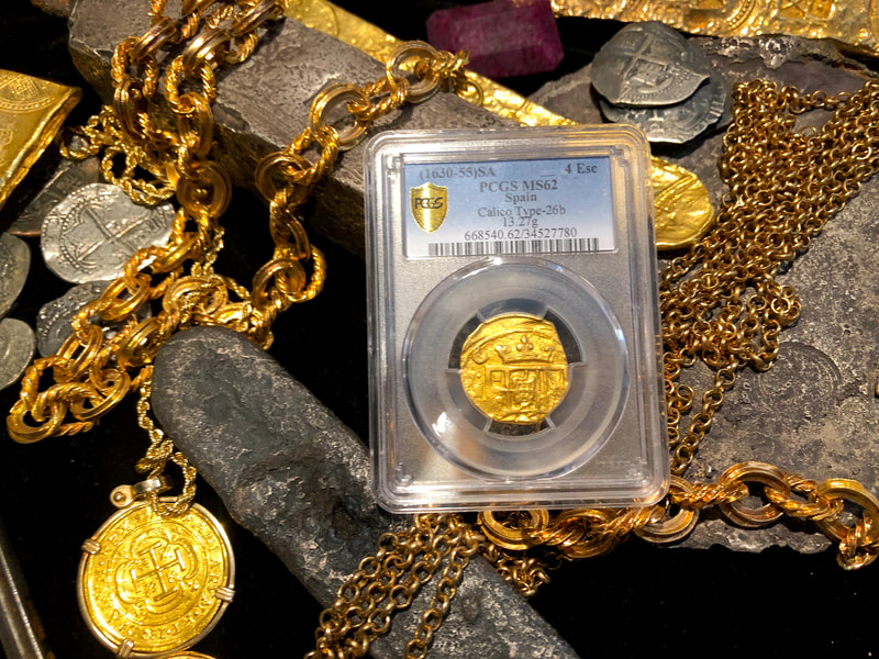 Spain 4 Escudos 1630-55 "Brute Style" PCGS 62 4