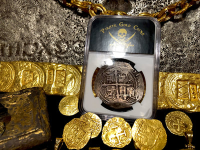 Mexico 8 Reales 1609 Dated "Royal Like" NGC 25 8