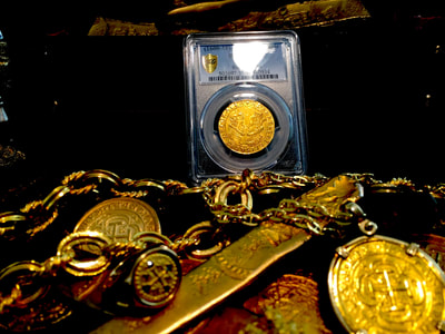 Belgium  2 Ducat  1600-11  "King Albert & Isabella"  PCGS 55 5