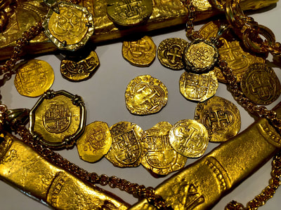 Colombia 2 Escudos 1660 "Full 4 Digit Date" NGC 58 Pirate Gold Coins 5