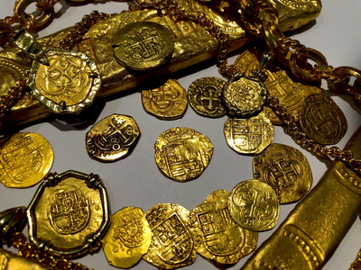 Colombia 2 Escudos 1660 "Full 4 Digit Date" NGC 58 Pirate Gold Coins 7