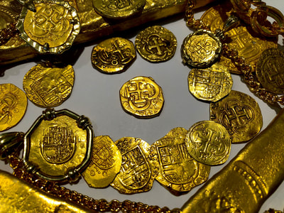 Spain 2 Escudos 161x "Partial Date" NGC 45 Pirate Gold Coins 4