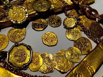 Spain 2 Escudos 161x "Partial Date" NGC 45 Pirate Gold Coins 7