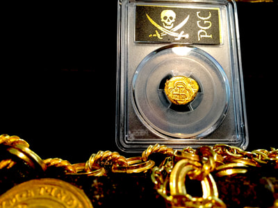 Mexico  1 Escudo  1714  "Dated! 1715 Plate Fleet Shipwreck"  PCGS 62 6