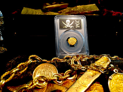 Mexico  1 Escudo  1714  "Dated! 1715 Plate Fleet Shipwreck"  PCGS 62 7