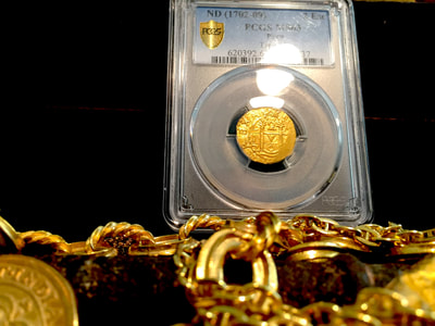 Peru  2 Escudos  1709  "1715 Plate Fleet Shipwreck- Rare Date"  NGC 63 4