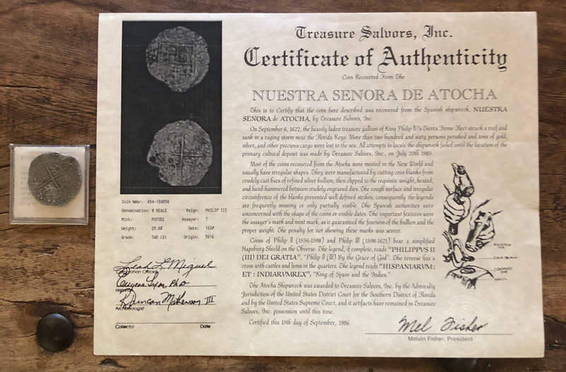 Bolivia 8 Reales Philip III Dated 1620 from Atocha Shipwreck 4