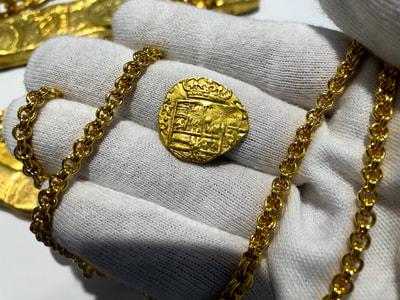 Colombia 2 Escudos 1660 "Full 4 Digit Date" NGC 58 Pirate Gold Coins 10