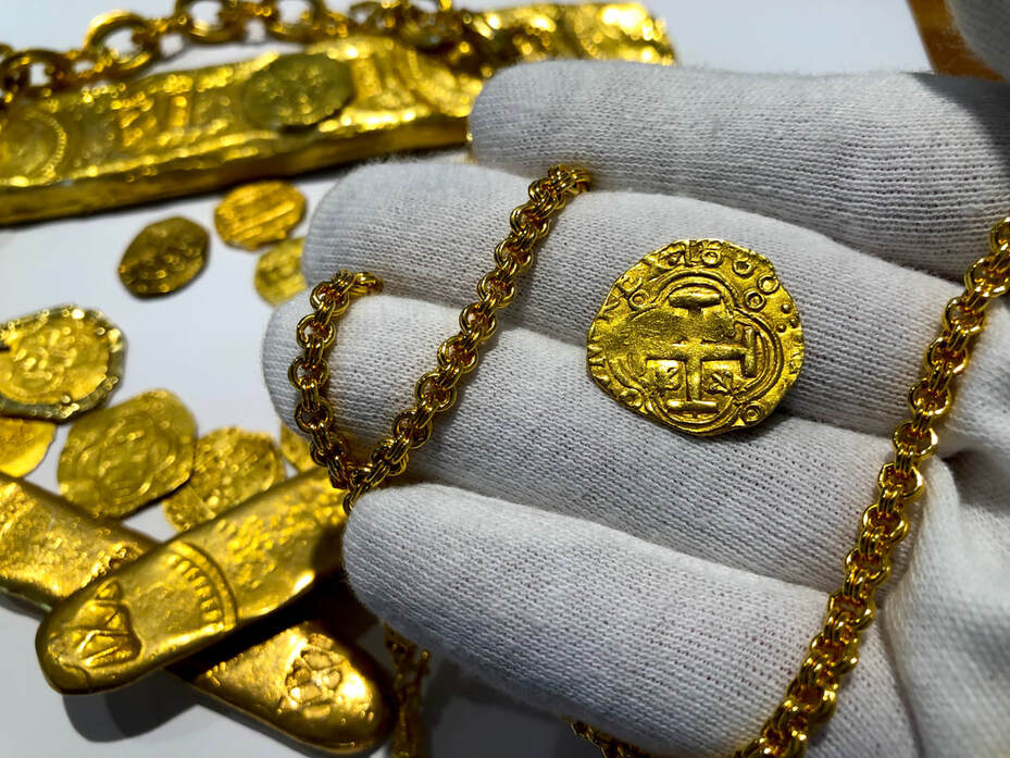 Colombia 2 Escudos 1660 "Full 4 Digit Date" NGC 58 Pirate Gold Coins