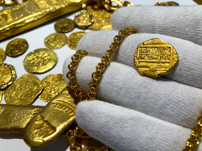 Spain 2 Escudos 161x "Partial Date" NGC 45 Pirate Gold Coins 11