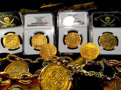 Mexico  8 Escudos 1714  "1715 Plate Fleet - Finest Known"  NGC 64 9