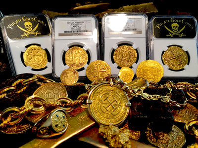 Peru  8 Escudos  1714/3  "Only 1 Known- 1715 Plate Fleet"  NGC 62 19