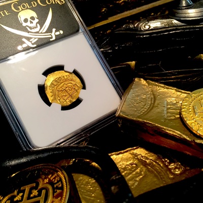 Mexico 2 Escudos 1711-13  "1715 Plate Fleet Shipwreck" ~ NGC 63 ~  300th Anniversary Find!! Queen's Dowery! Loreign Cross 6