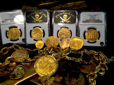 Peru  8 Escudos  1714/3  "Only 1 Known- 1715 Plate Fleet"  NGC 62 20