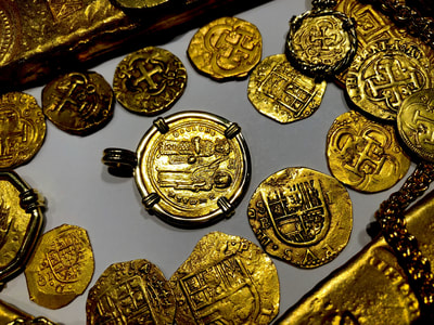 Byzantine Empire "Jesus Christ" Pirate Gold Coins Ancient Jewelry Treasures 8