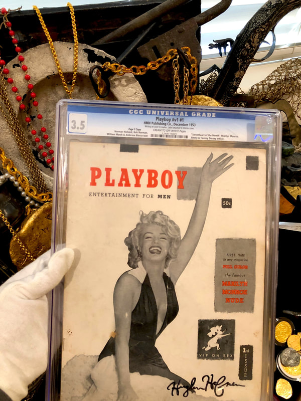 Playboy Magazine Issue #1 Marilyn Monroe SIGNED by Hugh Hefner 6