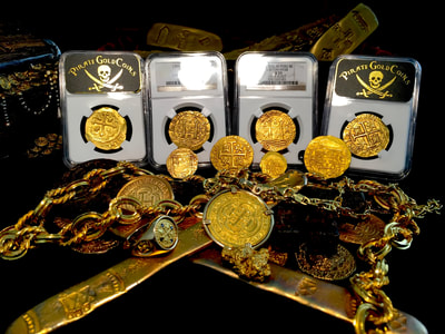 Peru  8 Escudos  1714/3  "Only 1 Known- 1715 Plate Fleet"  NGC 62 33