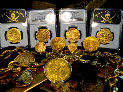 Peru  8 Escudos  1714/3  "Only 1 Known- 1715 Plate Fleet"  NGC 62 15