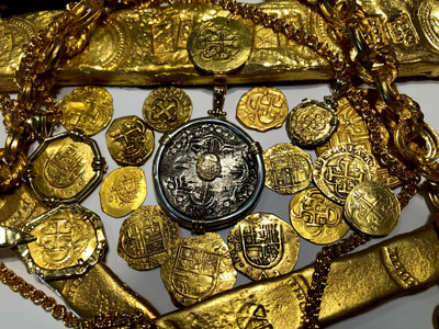 Bolivia 8 Real 1619 "Atocha Shipwreck 1622" Jewelry Treasures 3