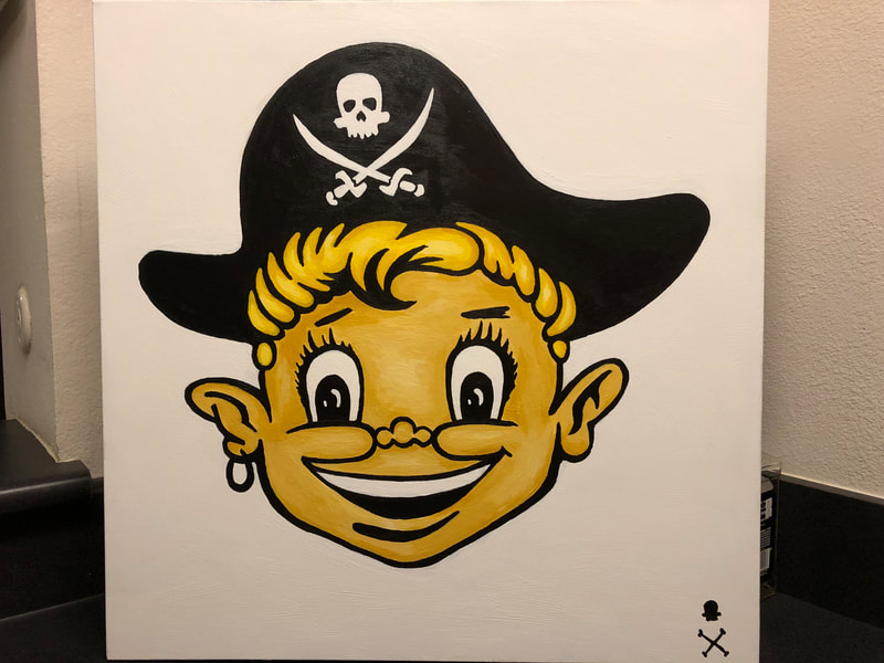 Treasure Paintings by JR Bissell: "Loot Boy" 3